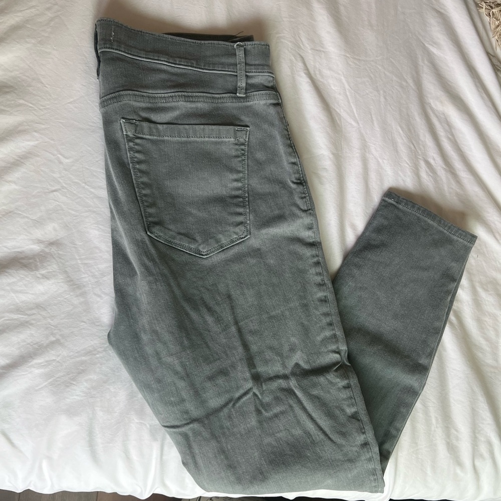 Grey loft jeans